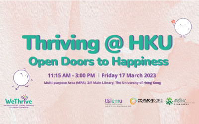 THRIVING @ HKU: OPEN DOORS TO HAPPINESS