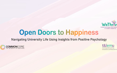Open Doors to Happiness: Navigating University Life Using Insights from Positive Psychology
